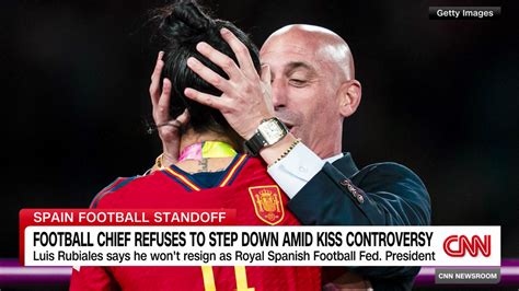 How an unwanted kiss sparked a scandal in Spanish soccer